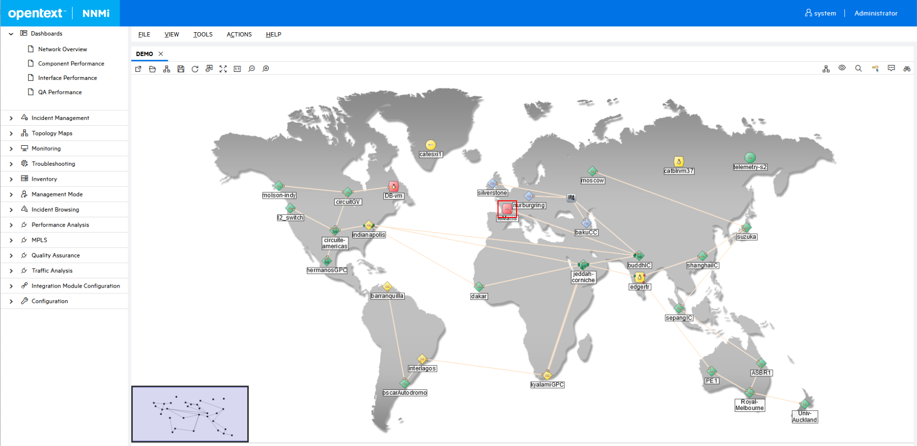 OpenText™ Network Operations Management - Monitoring for Change