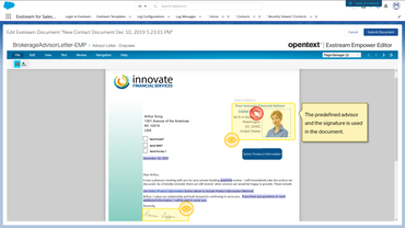 OpenText™ Communications for SalesForce